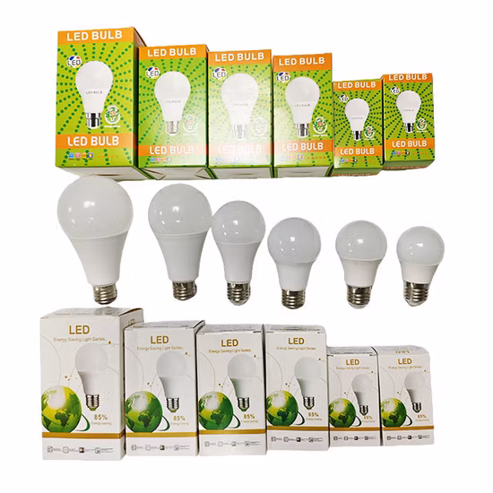 Factory Direct Sales 3W-18W Aluminum Plus PBT Body B22 E27 LED Bulb