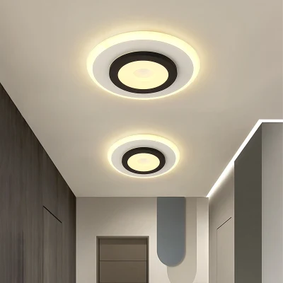 На заводе оптовая круглая квадратная форма потолочный светильник для внутреннего помещения украшает светодиодный потолочный светильник